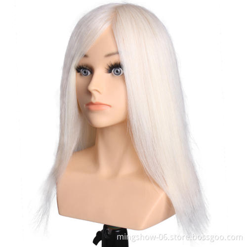 Cheap mannequin head eyelash training head with shoulders